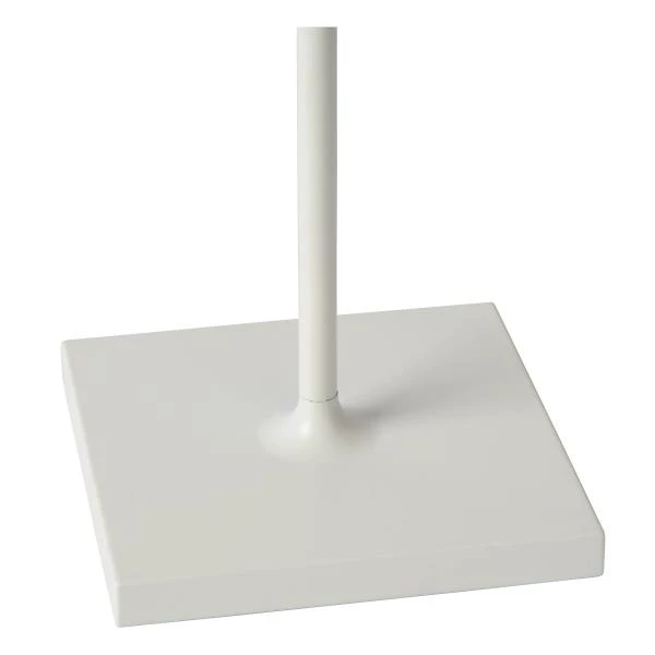 Lucide JUSTIN - Lampe de table Extérieur - Ø 11 cm - LED Dim. - 1x2,2W 3000K - IP54 - 3 StepDim - Blanc - détail 4